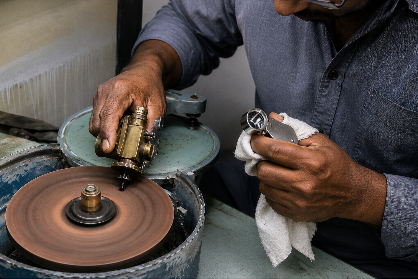 Ceylon gems cutting in Ayenor
